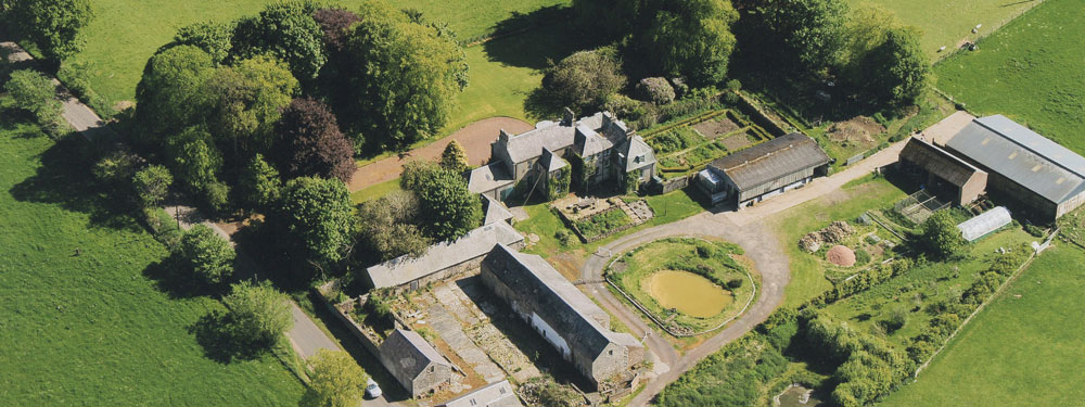 Cormiston Farm from the Air