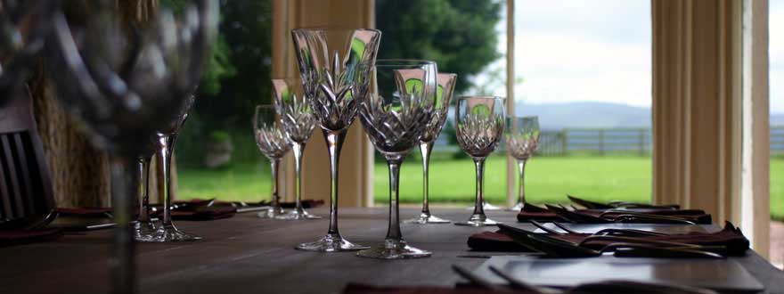 The Dining Room at Cormiston Farm