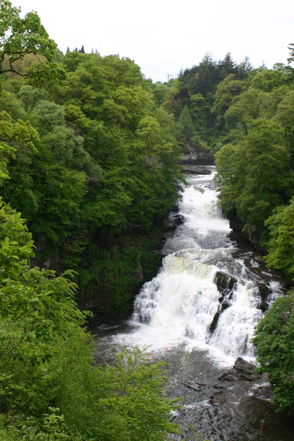 Corra Linn - The highest of the Falls of Clyde